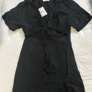 Showpo Black Mini Dress